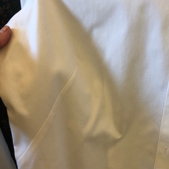 Button down Brooks Bros cotton spandex shirt, size 14P - Picture 5 of 5
